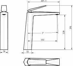 Boheme Смеситель для раковины Ventuo 372-W – фотография-3